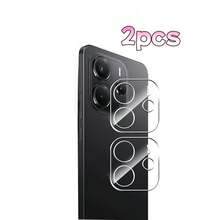 2 pièces de film de protection de l'objectif transparent antichoc, compatible avec Xiaomi Note 13 Pro+/14 Pro/14 Pro+/14 Pro 4G/14 Pro 5G/Note 14 4G/14 5G/Note 15 4G/Note 15 5G/Note 15 Pro 4G/Note 15 Pro 5G/Note 15 Pro+/13C/14C/15C/A5, protecteur d'objectif en verre trempé haute définition, couverture complète, anti-rayures, protection du téléphone, haute clarté, matériau incassable, verre, pour les passionnés de technologie, cadeau de la fête des mères - Transparent - Voir 21
