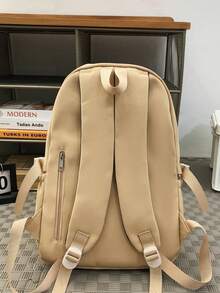 Ba lô nylon đựng laptop 15.6 inch, nhiều ngăn, nhẹ, thích hợp đi học, đi làm, chơi thể thao ngoài trời, làm quà tặng. - Nhiều màu - Xem 9