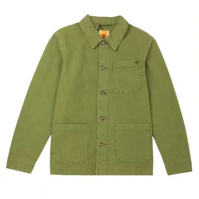 Timberland Áo khoác nam, áo khoác dệt mềm mại, áo khoác thường ngày thoải mái tối giản A425FEG5