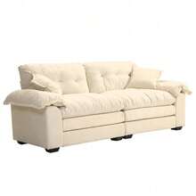 Sofás y Sillones - Beige + Tapizado + 2 Plazas - Ver 9