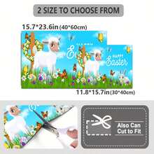 1 pezzo Tappetino assorbente multifunzione con motivo pasquale di agnello e coniglio, in poliestere, adatto per cucina, tavolo da pranzo, asciugatura piatti, lavatrice e macchina da caffè, bagno, accessori da cucina, articoli per feste - Multicolore - Visualizzare 8