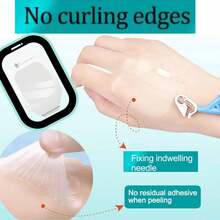 Multi-Functional Waterproof Needle Fixation Patch, Catheter Insertion Patch, Transparent Thin Film Dressing Patch, Injection & Infusion Patch, Venous Catheter Fixation Patch, Better Protect Needle Port Fixation Patch - Multicolor - View 6