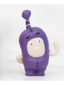 1 szt. 7 szt./zestaw Śliczne, wściekłe, słodkie figurki z głową bąbelka, kolekcjonerskie lalki, losowy asortyment kolorów - Wielokolorowe - Zobacz 15