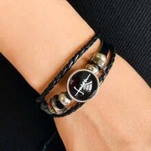 信仰朋克情侣皮绳手链 - 手鍊 - 查看 15