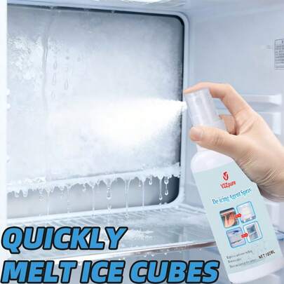 多功能除冰除雪喷雾，快速起效，持久防护，适用于家用和房车制冷设备 - 性能可靠，多功能家用融冰剂