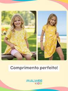 Malwee Kids Short Cotton Infantil Menina Básico Várias Cores e Opções em Algodão Malwee - Azul Marinho, Preto e Rosa - Visão 4