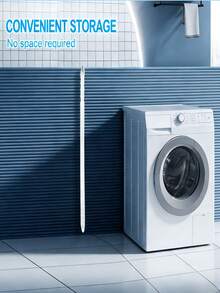 重型洗衣机清洁刷，长柄软毛深层清洁刷头，多功能长柄散热器清洁刷，烘干机排气管清洁刷，不锈钢烘干机排气管清洁套装，烘干机绒毛刷，手动绒毛刷，长柄软毛冰箱和烘干机绒毛收集刷，软毛绒毛清除器 - 彩色 - 查看 5