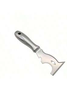 10 In 1 Multi Use Putty Knife Stainless Steel Paint Scraper Removal Construction Tool For Wallpaper Can Opener Home DIY - One-piece Stainless Steel Putty Knife - View 7