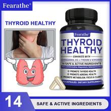 Fearathe Thyroid Healthy - With Iodine, Magnesium, Selenium & Zinc - Support Healthy Thyroid & Adrenal Function, Focus & Clarity - 120 Capsules - 1 Bottle - View 10