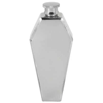 Mini Hip Flask 100ML Personalized Coffin Shape Stainless Steel Portable Flagon Travel Wine Pot Bar Supplies Men's Gift