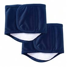 2条装可重复使用可水洗狗狗尿布，可拆卸防漏，透气宠物卫生裤，适用于宠物术后恢复、如厕训练、长途旅行、宠物寄养。 - 彩色 - 查看 24