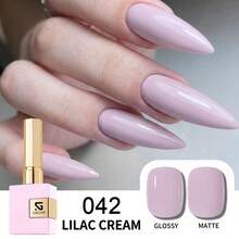 GMUME 4Pcs/Set 16ml Pastel Pink Purple Gel Nail Polish Kit No.01 02 42 61 Soft Lilac White Colors For Spring Easter Wedding Bridesmaid Manicure Soak Off UV LED Gel Varnish 3-Step System Bottle Matches Color - Multicolor - View 7