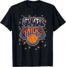 NBANew York Knicks Airbrush Logo T-Shirt - màu đen - Xem 1