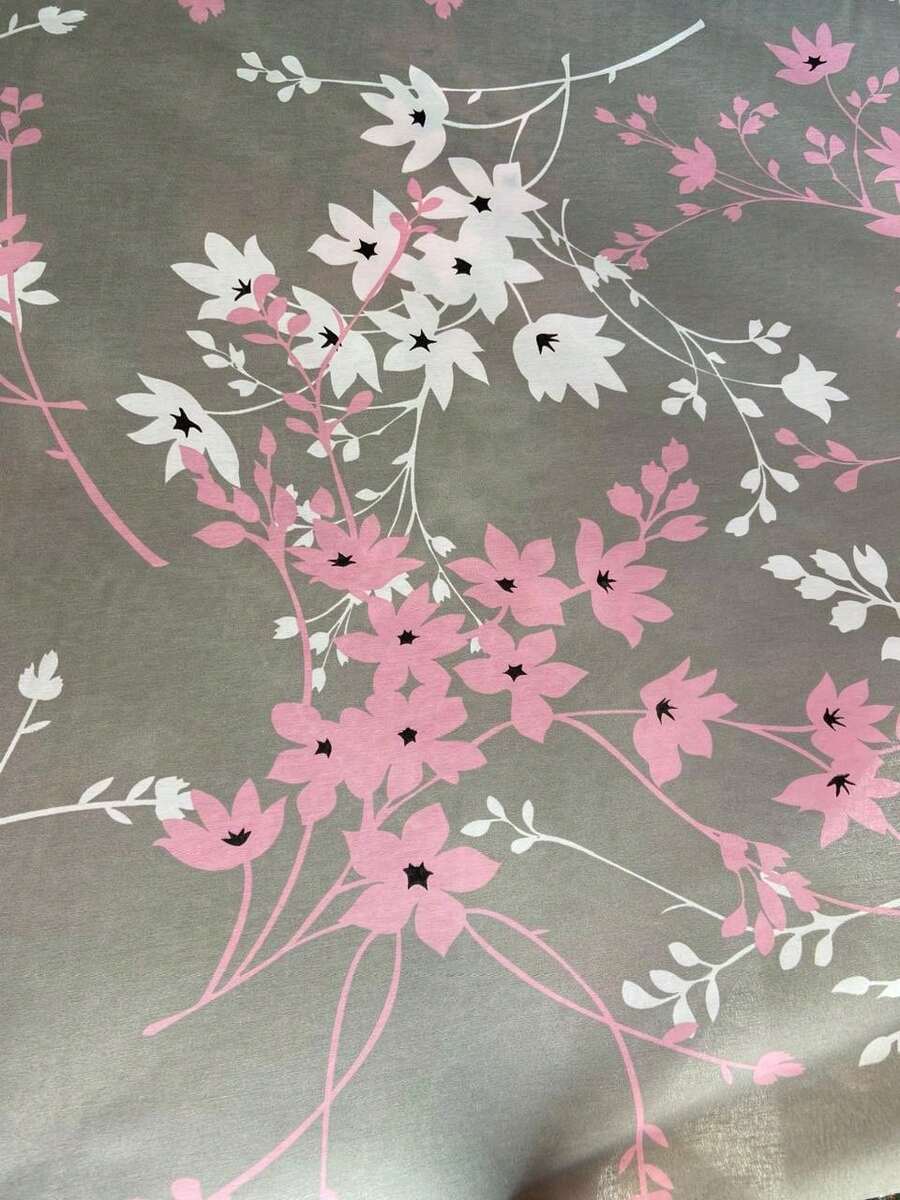 Percale Fabric For Bed Sheets, 180 Thread Count, Printed, Sold By The Meter, 2.50 Meters Wide – IMMEDIATE SHIPPING PROMOTION - Brick Dust - 查看 1