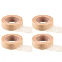 2/4/6片装眼影贴纸，低过敏性睫毛嫁接胶带，透气不刺激皮肤，自然眼线贴纸，眼部化妆配件，眼部妆容定型贴纸，睫毛嫁接工具，无需电池 - 杏色 - 查看 10