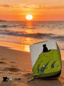 极简主义零钱包，拉链设计，超薄轻巧，多层结构，方便携带，可收纳身份证、现金和信用卡。是现代女性日常使用的理想之选，无论是时尚场合、商务活动、周年纪念、情人节还是生日礼物，都非常合适。这款多色钱包也适合作为礼物送给老师、女朋友或其他女性朋友。 - 彩色 - 查看 7