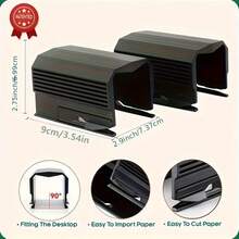 高精度剪贴簿纸张切割器，带滑动刀片 | 重型不锈钢手动模切机，适用于剪贴簿、卡片制作、日记、工艺品、办公和家庭使用 - 经久耐用 - 彩色 - 查看 9