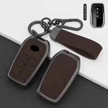 Zinc Alloy Car Key Fob Cover Shell | Durable Exterior Shell Keyless Entry Protective Case Fit For Avalon CHR C-HR Camry Corolla Prius Prado RAV4 - Bracelet - View 9