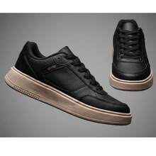 Tênis Casual Masculino Street Original Leve, Confortável e Moderno Sapatenis R1726 - Preto - Visão 4