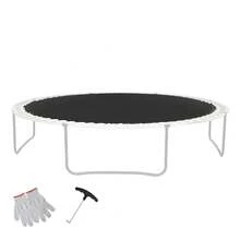 Replacement Trampoline Mat, Jumping Mat Fits 12ft Frame, Universal Jumping Mat For 12ft Round Trampoline, Reinforce UV-Resistant Mat With Spring Tool & Durable V-Rings, Fit 5.5" Spring Length - 12" Length, 5.5-inch Diameter - View 8