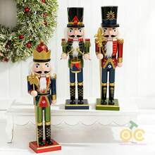 Cascanueces CláSico, DecoracióN NavideñA Cascanueces, Cascanueces De Madera, Cascanueces De Madera Estilo Rey, DecoracióN De Pinza De Nuez, DecoracióN NavideñA, Conjunto De DecoracióN De Cascanueces, Personaje De Cascanueces, DecoracióN De Escritorio Para Fiesta NavideñA, DecoracióN De Personaje De Soldado Cascanueces, DecoracióN NavideñA Artesanal, DecoracióN De AccióN De Gracias, DecoracióN De HabitacióN, DecoracióN Del Hogar, Regalos De Navidad, Decoraciones NavideñAs, Decoraciones NavideñAs De Invierno - 3pcs - Ver 9