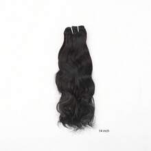 Natural Wave Bundles Human Hair Weave Bundle 1pc/3PCS Remy Hair Bundles Natural Hair Extensions Human Hair Natural Color - Black - View 14