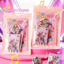 K-POP Inspired Ultimate Stationery Set With Stylish Designs, Ideal For Fans To Express Fandom In Notes, Journals And Daily Writing Activities - Multicolor - View 4