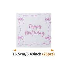 Bộ đĩa, khăn ăn và cốc dùng một lần màu hồng hình trái tim và nơ, phục vụ 10 người, đồ dùng tiệc bằng giấy dùng một lần phù hợp cho sinh nhật, đám cưới, tiệc tùng, dã ngoại gia đình. - Nhiều màu - Xem 9