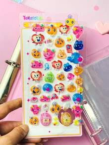 非常适合作为可爱贴纸、生日礼物和各种节日礼物。 - 彩色 - 查看 3