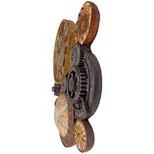 Gears of Time Steampunk Reloj de Pared Escultura Mediano a Todo Color-B031 - L - Ver 5