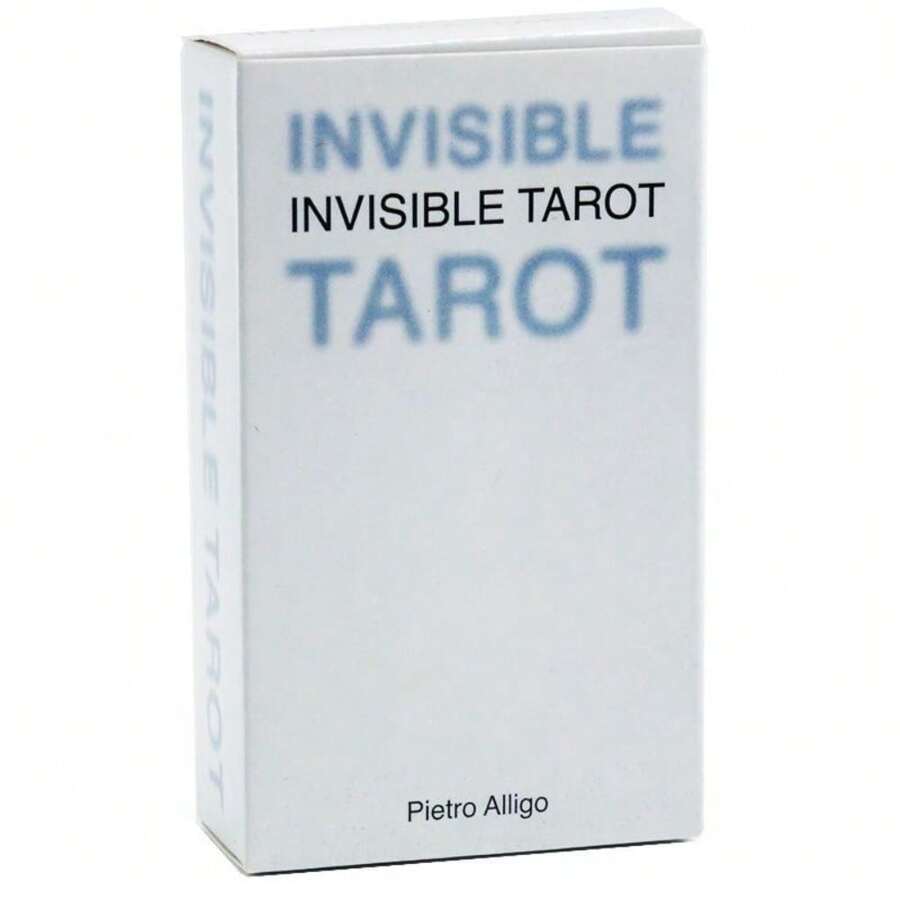 Invisible Tarot 78 Blank Cards, Create Your Own Custom Tarot Deck ...