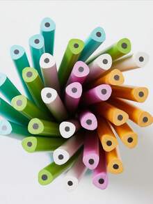 12件套铅笔基础套装：预削铅笔5支，橡皮擦5块，卷笔刀1个，适合学校和办公室使用 - 套裝 - 查看 10