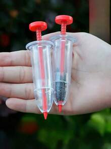 1pc Hand-Held Seed Spreader - Manual Precise Seeding Tool With Transparent Tube And Ergonomic Handle, Durable Plastic, Suitable For Garden, Potted Plants, Lawn, Seedlings, Seed Disperser - A - View 6