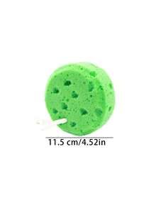 1pc Exfoliating Sponge, Round Cartoon Bath Ball, Bath Cleaning Sponge - Multicolor - View 10