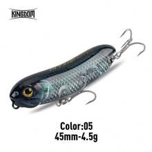 Mồi câu cá nổi 3D Z-Dog KINGDOM 1PC với hệ thống tạo tiếng kêu, trọng lượng 4.5g/7.5g/11.5g/19g, góc vào nước hoàn hảo, chất liệu ABS, dùng cho nước ngọt và nước mặn. - Nhiều màu - Xem 13