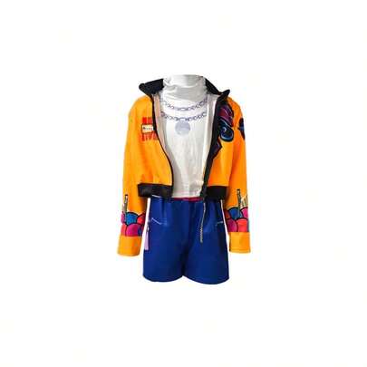 Disfraces de cosplay de Halloween – Disfraces de cosplay de grupos femeninos de K-pop – Disfraces de cosplay – Disfraces de escenario infantiles estampados – Disfraces de escenario de cosplay