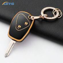 TPU Car Key Case Cover Shell For Renault Megane, Modus, Espace, Laguna, Duster, Logan, DACIA, Sandero, Fluence, Clio, Kangoo - Protective Fob With Keychain Accessory, Car Key Fob Case - Renault D - View 7