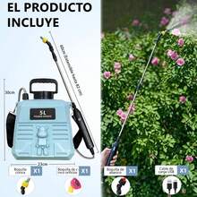 Botellas para Limpieza Pulverizadoras y Ajustables, Botella Spray Atomizador, Spray Botella para Plantas de Jardín, Césped, Limpieza del Hogar - 1 - Ver 7
