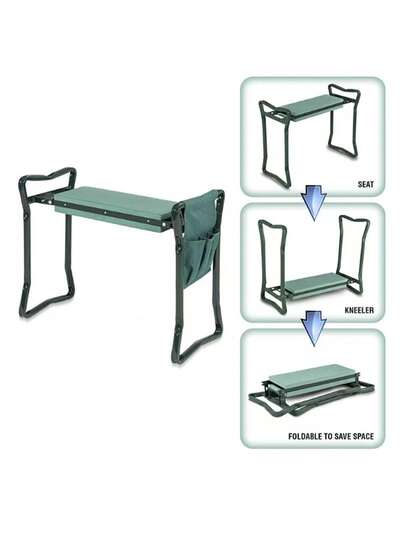 Multifunctional Gardening Kneeler, Foldable & Portable, Stable Load-Bearing, Foldable For Easy Storage. Anti-Pollution & Anti-Slip Knee Pad, Designed For Gardening, Essential Tool For Outdoor Planting & Weeding. Large Capacity Gardening Storage Bag, Oxford Cloth Tool Bag, Multi-Pocket Design