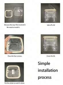1个透明发饰收纳盒，带盖发带和发夹收纳盒，大容量桌面首饰盒，首饰收纳盒，发带，蝴蝶结发夹收纳盒，带盖，适合存放发圈、发夹和其他女性用品。 - 彩色 - 查看 8