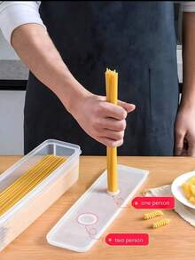 頂級密封食品儲存套裝 - 德國設計方形容器，適用於麵條/水果/蔬菜，豪華食品儲存收納器與廚師禮物 - 白色 - 查看 6