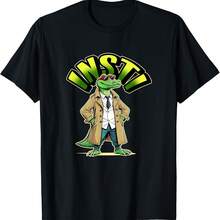 Instigator - Camiseta drtida con diseño de codrilo - Negro 5 - Ver 1
