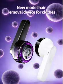 Rechargeable Lint Remover, Fabric Shaver, Clothes Fuzz Pill Shaver, Sweater Defuzzer, An Essential Household Item And Ideal Gift Choice, A Top-Tier Present - 1PC - View 2