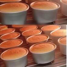 1个/4个/6个，4英寸圆形蛋糕烤盘，固定底圆形蛋糕模具，适用于海绵蛋糕、甜点和烤箱烘焙工具。 - 彩色 - 查看 8