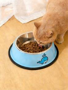 不锈钢宠物碗，防滑可叠放式食物和水碗，适用于小型/中型/大型犬猫及幼犬 - 大號 - 查看 1