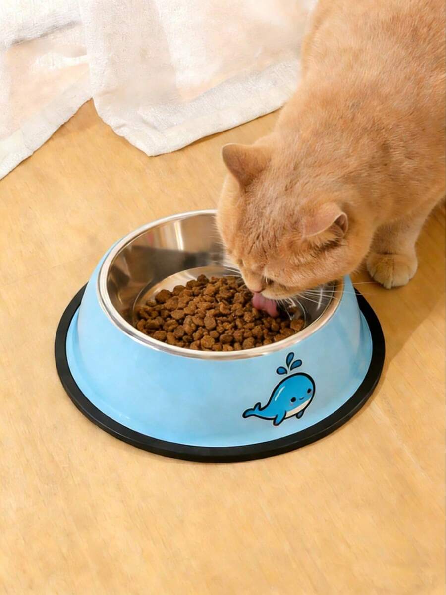 不锈钢宠物碗，防滑可叠放式食物和水碗，适用于小型/中型/大型犬猫及幼犬 - 大號 - 查看 1