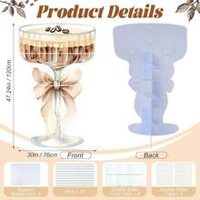 4ft Large Espresso Martini Bow Cardboard A Tini Bit Older Birthday Cutout Stand Martini Coffee Backdrop Decorations For Bar Women Bachelorette Bridal Shower Party Decor - 濃縮咖啡 - 查看 4