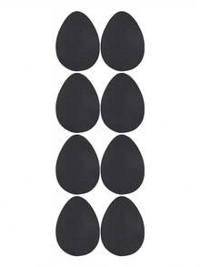 Anti-Slip Shoe Pads, Suitable For Shoe Soles, Rubber Self-Adhesive Anti-Slip Shoe Stickers, High Heel Shoes Anti-Slip Sole Protector Pads - Black - View 10