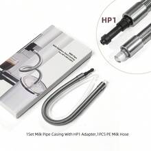 Milk Pipe Milk Tube Compatible With Jura Coffee Machine Maker Connect Milk Container Cooler Coffee Milk Casing Hose With Adapter - Silver - View 11