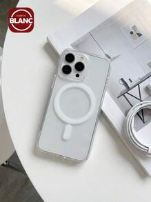 Transparent Soft Gel Magnetic Charging Case | Compatible With Magnetic Charging, Shock-Resistant And Slim, Compatible With Apple/ - Clear - View 3